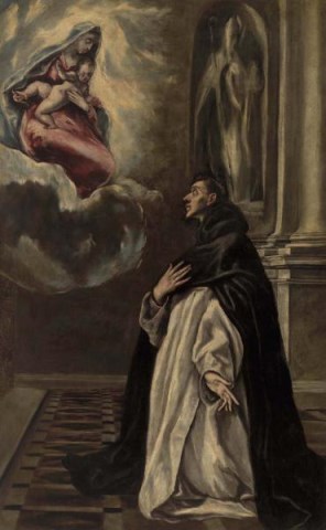 성모자를 경배하는 성 히야친토_by El Greco_in Memorial Art Gallery_New York.jpg